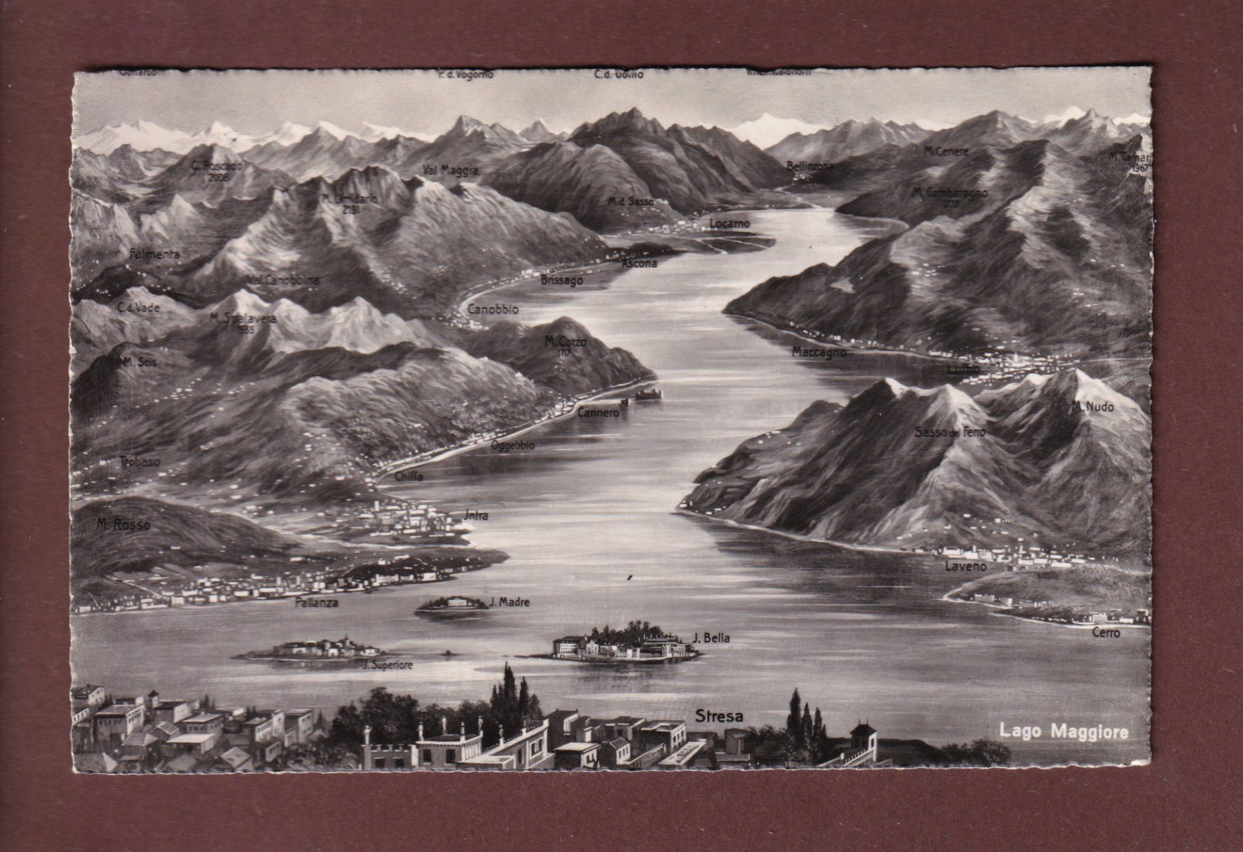 Cartes postales: LAGO MAGGIORE – D'occasion à Pully par nicecards