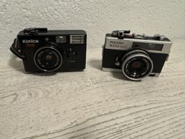 Konica pop/Ricoh 500gx fotoapparate