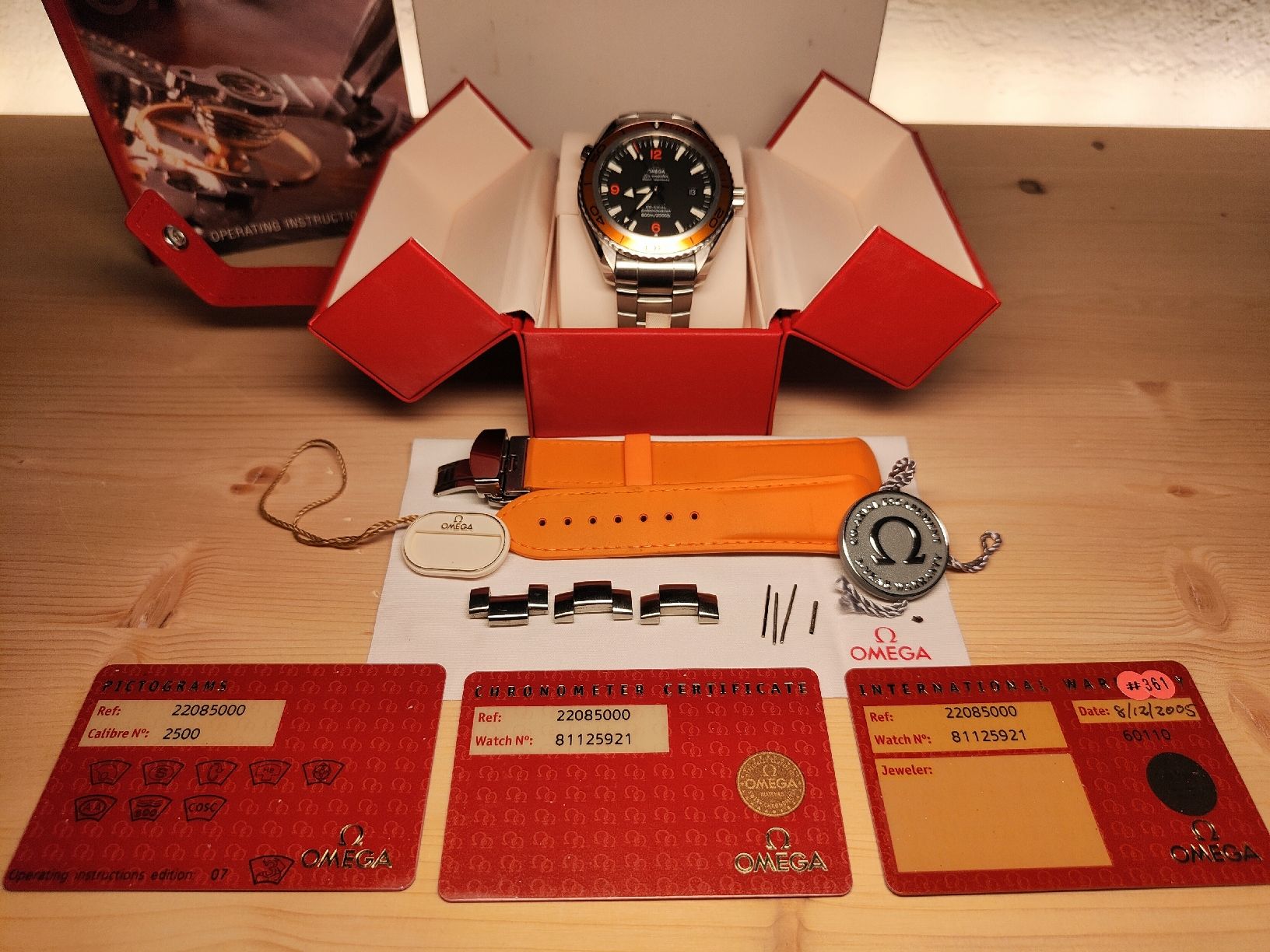 Omega Orologi: OMEGA Seamaster planet ocean - Das Original -  Generation 1 – Usato da Rothrist venduto da schmuus 5