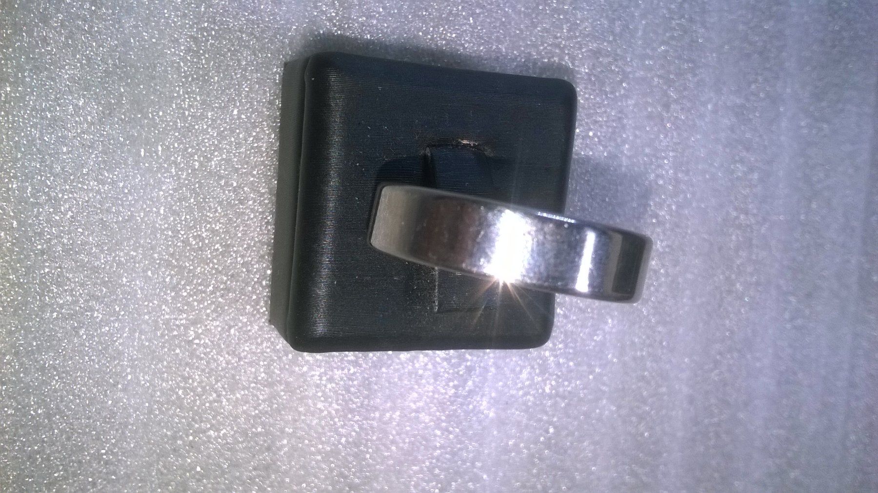 Anelli: RING EDELSTHAL,,,SILBER FARBE,,,GLANZIG – Nuovo (secondo la descrizione) da Basel venduto da bijoutrie_4 1