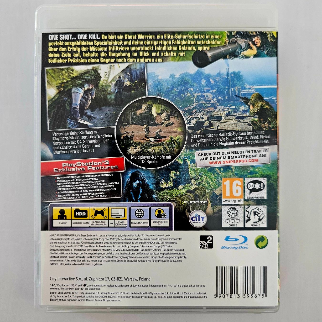 Sony Giochi: Sniper Ghost Warrior (PS3) – Usato da Holziken venduto da Miglioregamesnmore 1