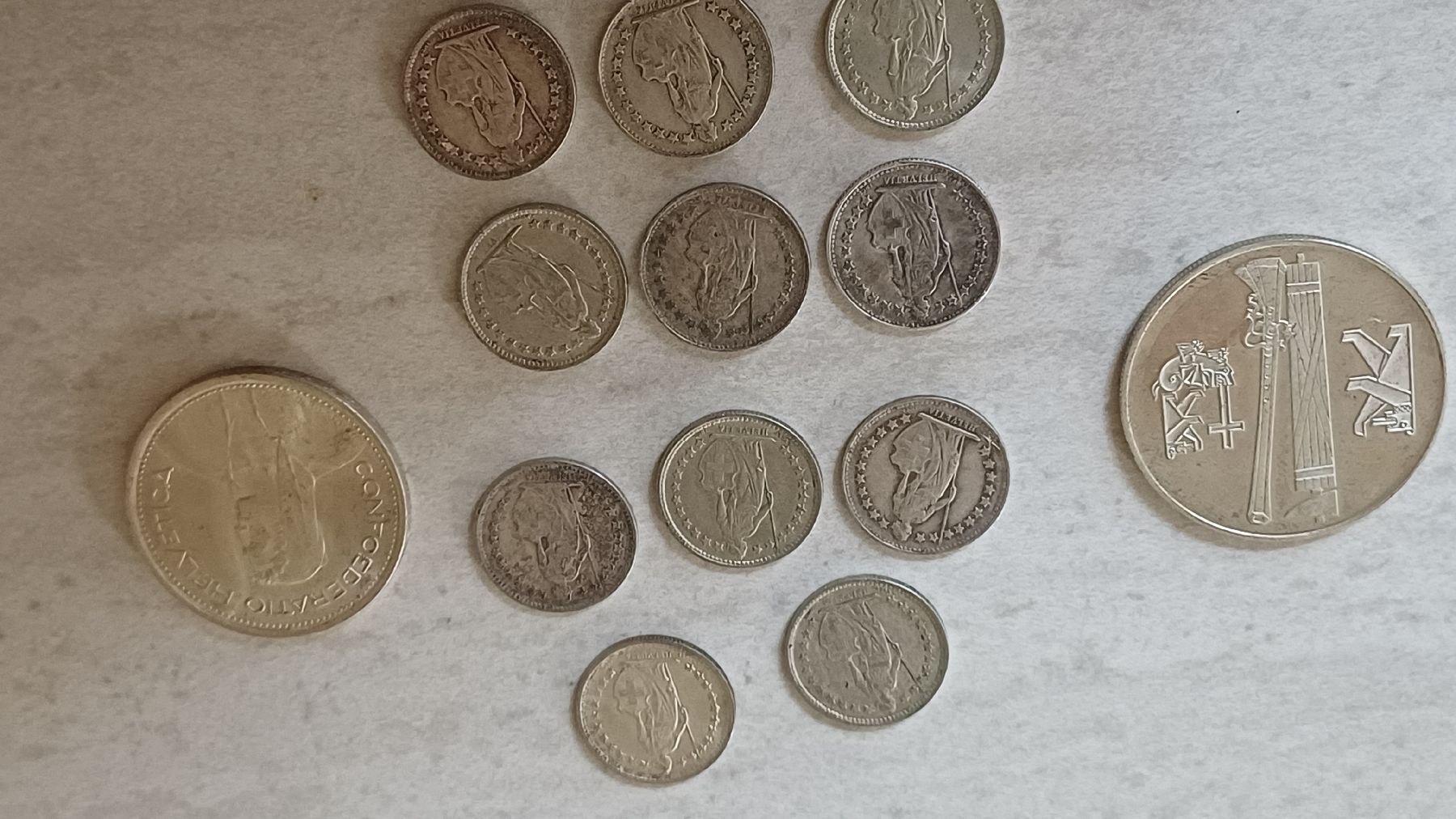Alle Münzen: Lot Silber  Münzen  – Gebraucht aus Flawil von Naphtali