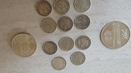 Lot Silber  Münzen 