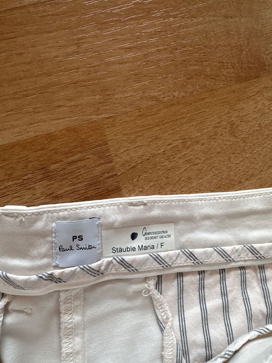 Pantaloni: Paul Smith Damenhose, Beige einf. Bundweite ca. 42 cm – Usato da St. Gallen venduto da mai_zpt7 1