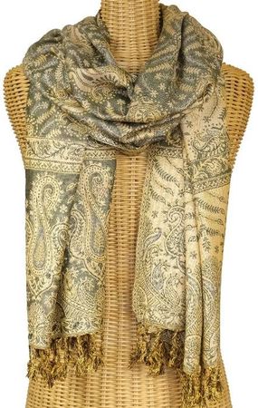 Kuscheliger Paisley Schal aus Viskose Wendeschal