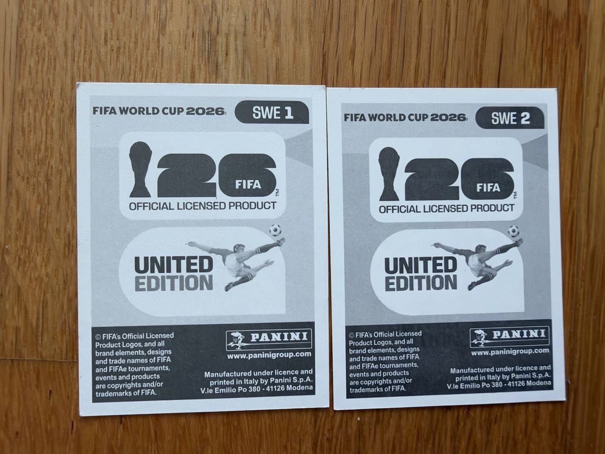 Panini Sammelbilder & Trading cards: Panini Sticker SWE – Gebraucht aus Thun von ina_8hwc 1