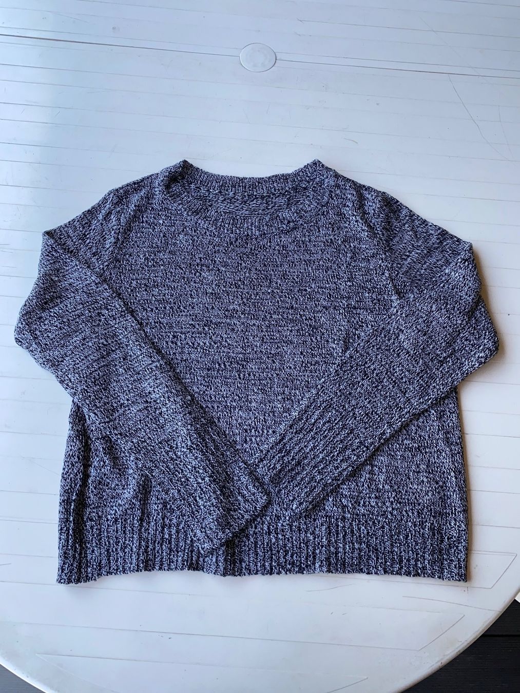 Pullover & Sweatshirts: Pull fin gris chiné – Neu und originalverpackt aus Porrentruy von fee_24