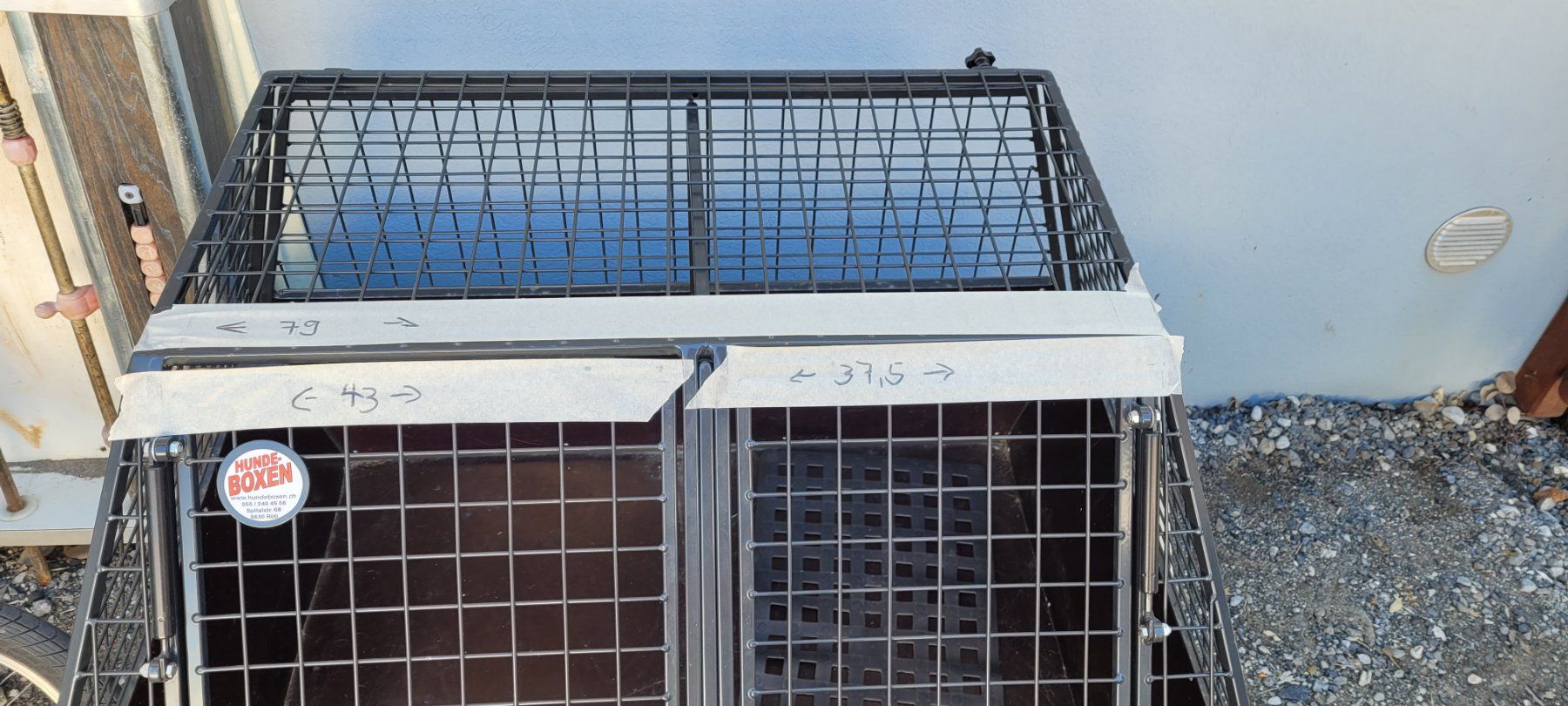Gabbie, trasporto & Sicurezza: Doppel TransportHundebox – Usato da Wolfenschiessen venduto da 8418 5