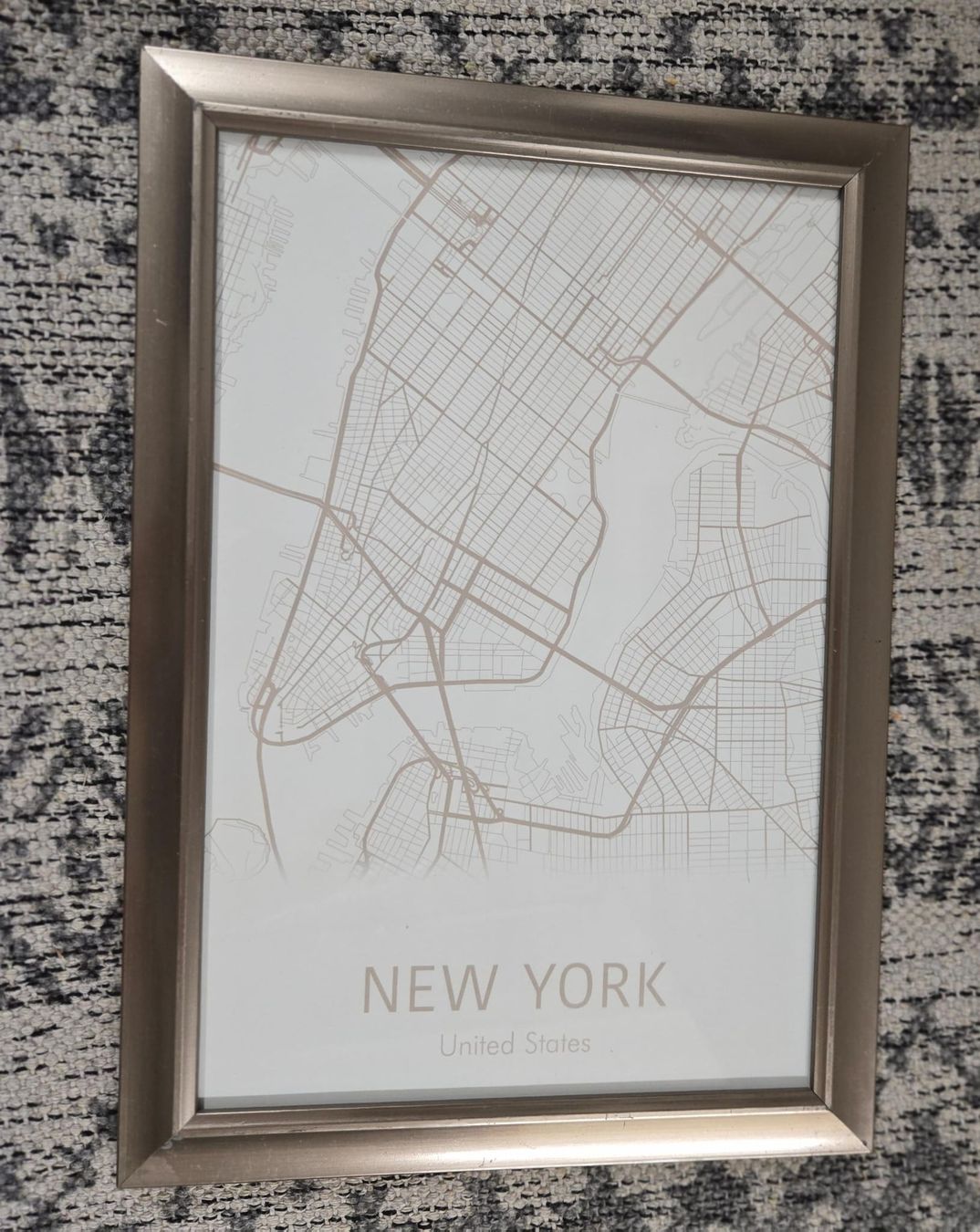 Foto & Immagini: New York Bild mit Rahmen, neuwertig, Geschenkidee! – Usato da Rheinsulz venduto da Dred 4