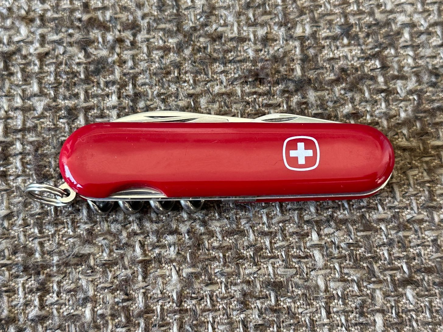 Wenger Couteaux de poche: Altes Sackmesser WENGER Rot 85mm ungebraucht – Neuf (Voir description) à Dübendorf par lan1808