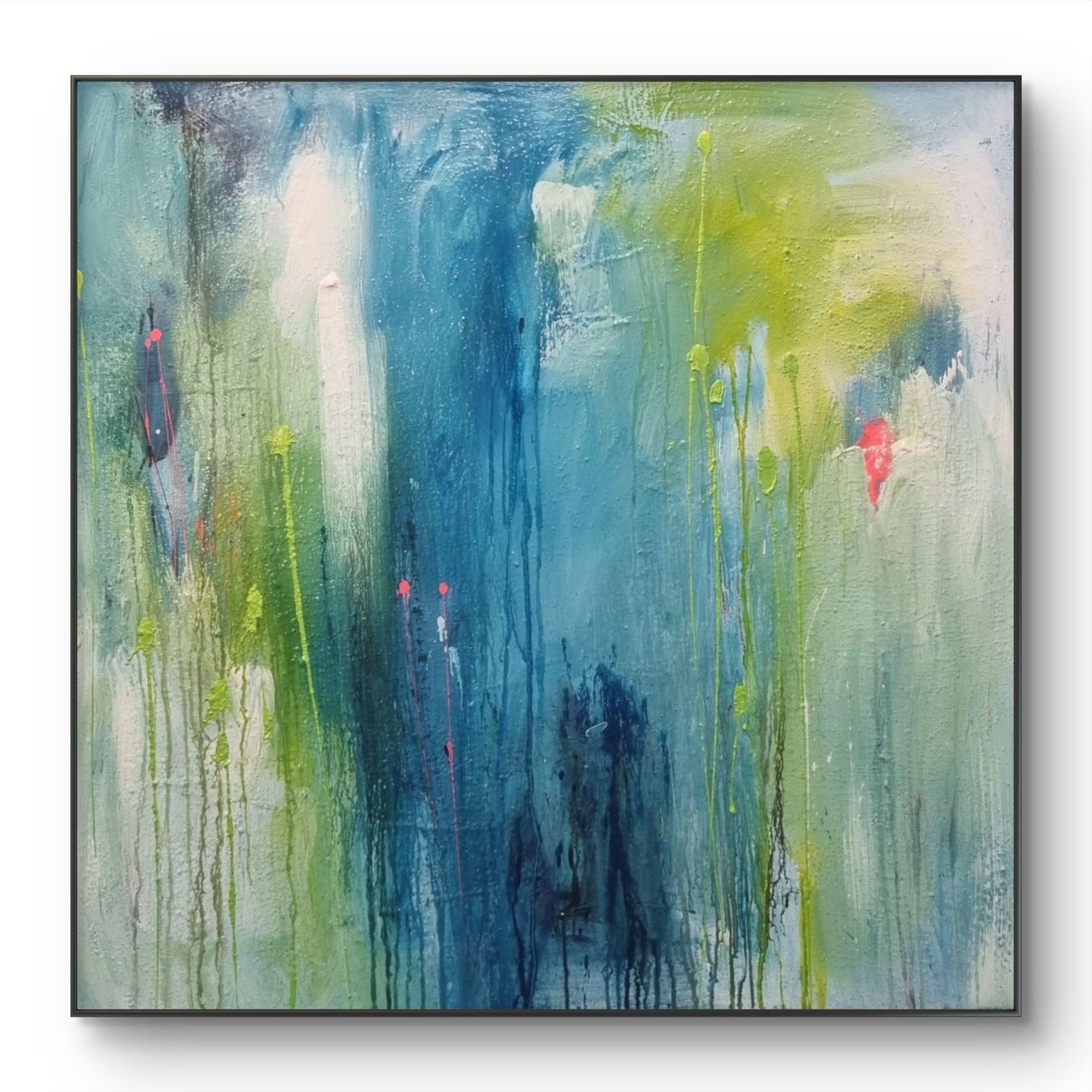 Dipinti: Originales abstraktes Bild 90x90x3cm – Nuovo (secondo la descrizione) da Urdorf venduto da Contra8 1