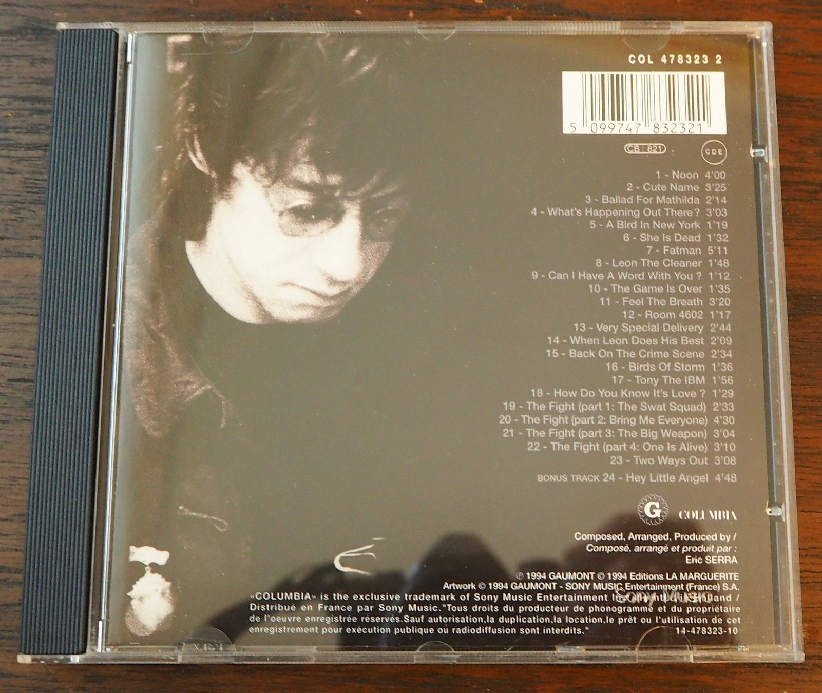 CD: Leon / Eric Serra / Soundtrack – Usato da Chur venduto da big_5zx8 1