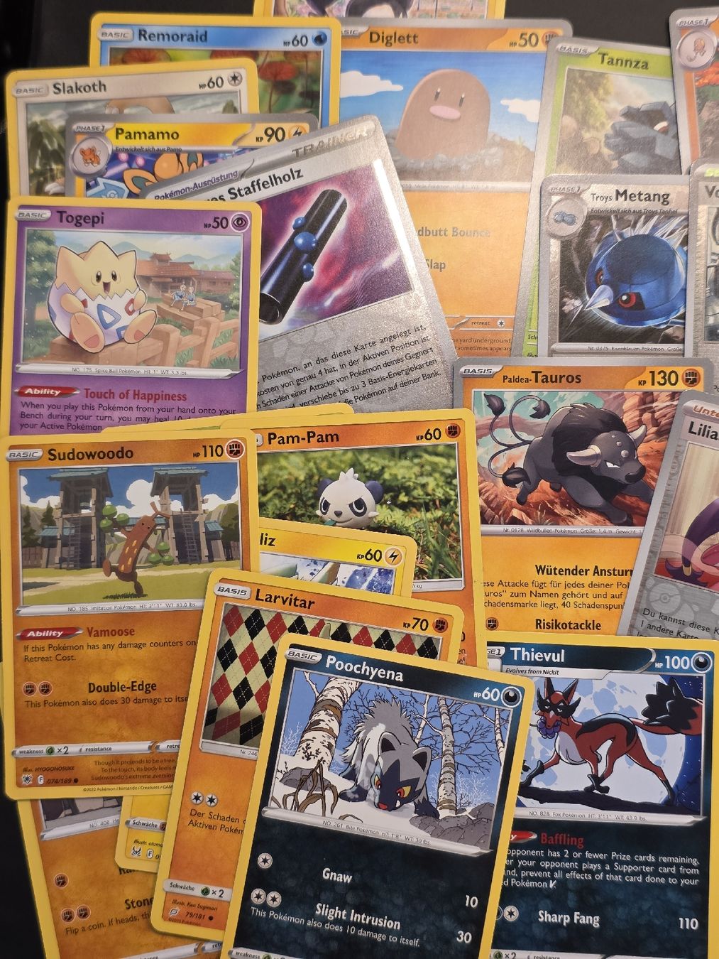Pokémon Sammelbilder & Trading cards: 22 Pokémon Karten inkl. Reverse Holos -DE/EN – Neu (gemäss Beschreibung) aus Basel von MartinM.91 2