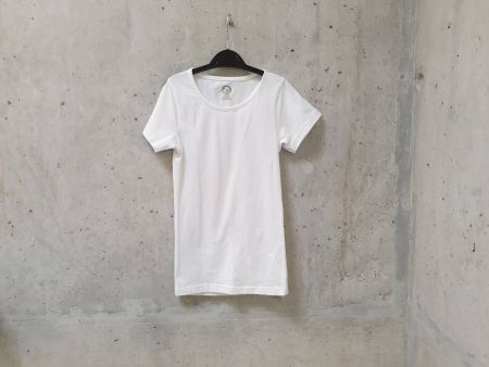 T-shirt Migros, blanc, basic, près du corps, fille, 134/140