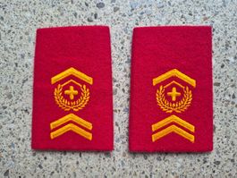 Gradabzeichen Patten Set Adjutant Rettungstruppen