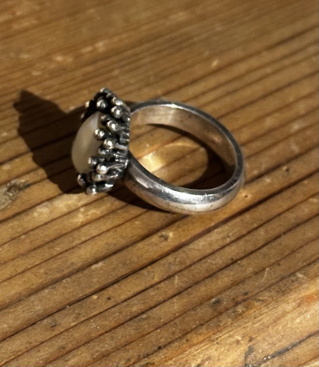 Bagues: Silberring mit Perle – D'occasion à Donat par troja007 1