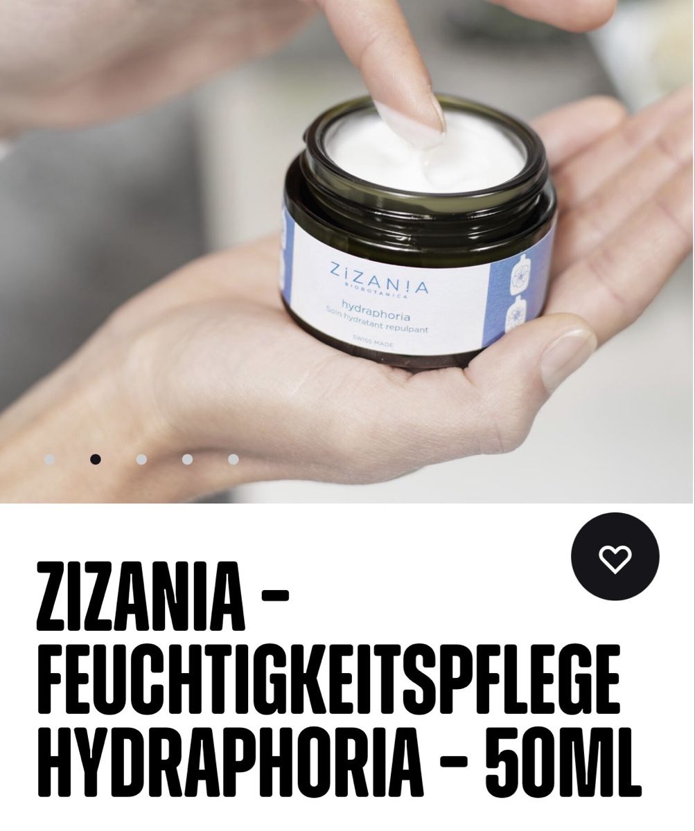 Cura del viso: Zizania Feuchtigkeitscreme – Nuovo e nell'imballaggio originale da Thürnen venduto da Lilie37 7