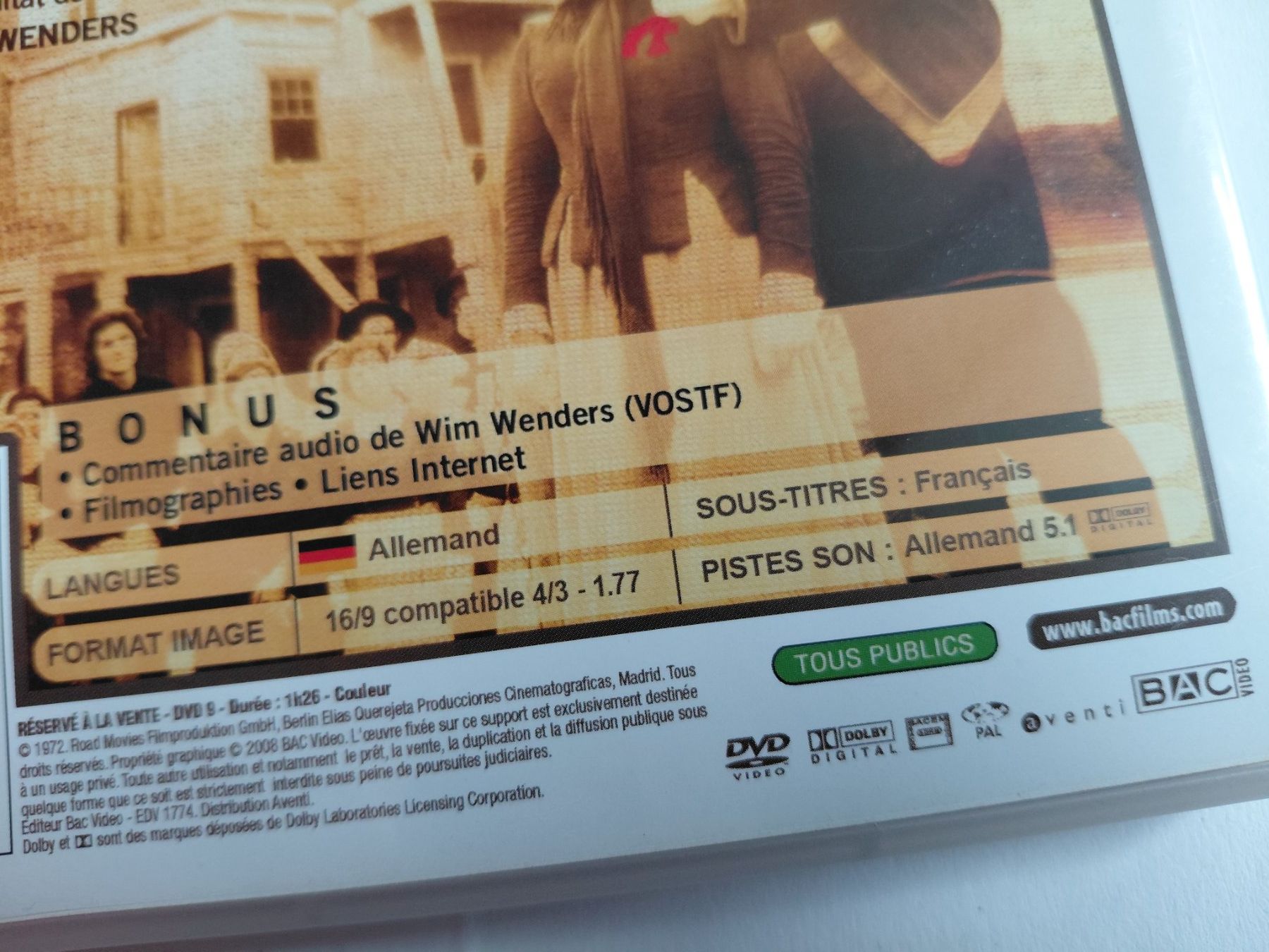 Tutti i DVDs: LA LETTRE ECARLATE (version all avec st fr) – Usato da Denges venduto da Hellboy10 2