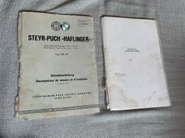 Steyr Puch Haflinger Bedienungsanleitung