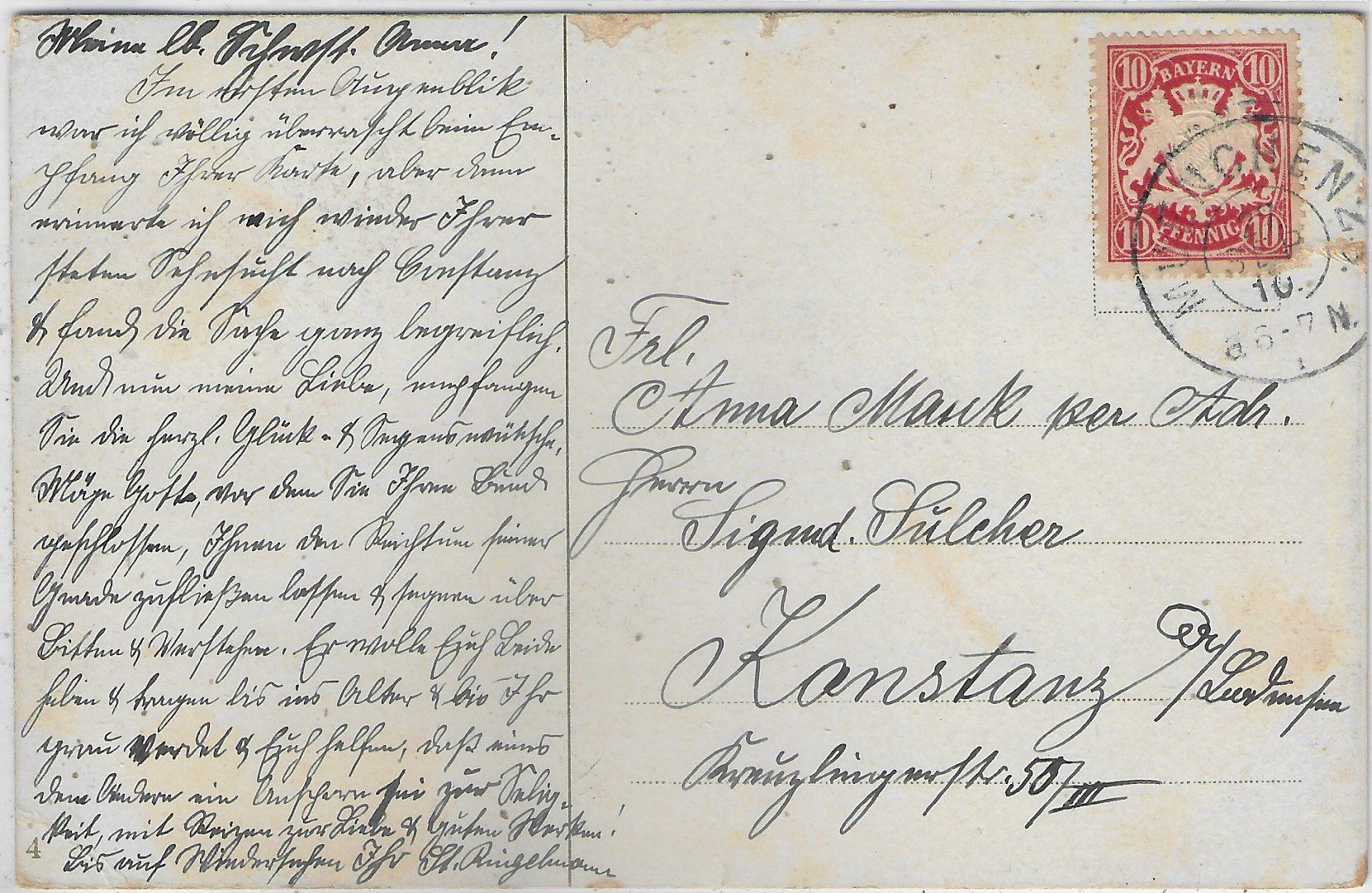 Cartes postales: München - Kgl. Hofgarten – D'occasion à Ettingen par Kartenplanet 1