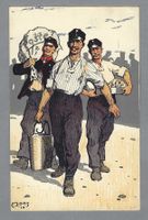 1914, GRENZBESETZUNG, SEHR SCHÖNE LITO SIGN. MOOS, 0 BAT. 63