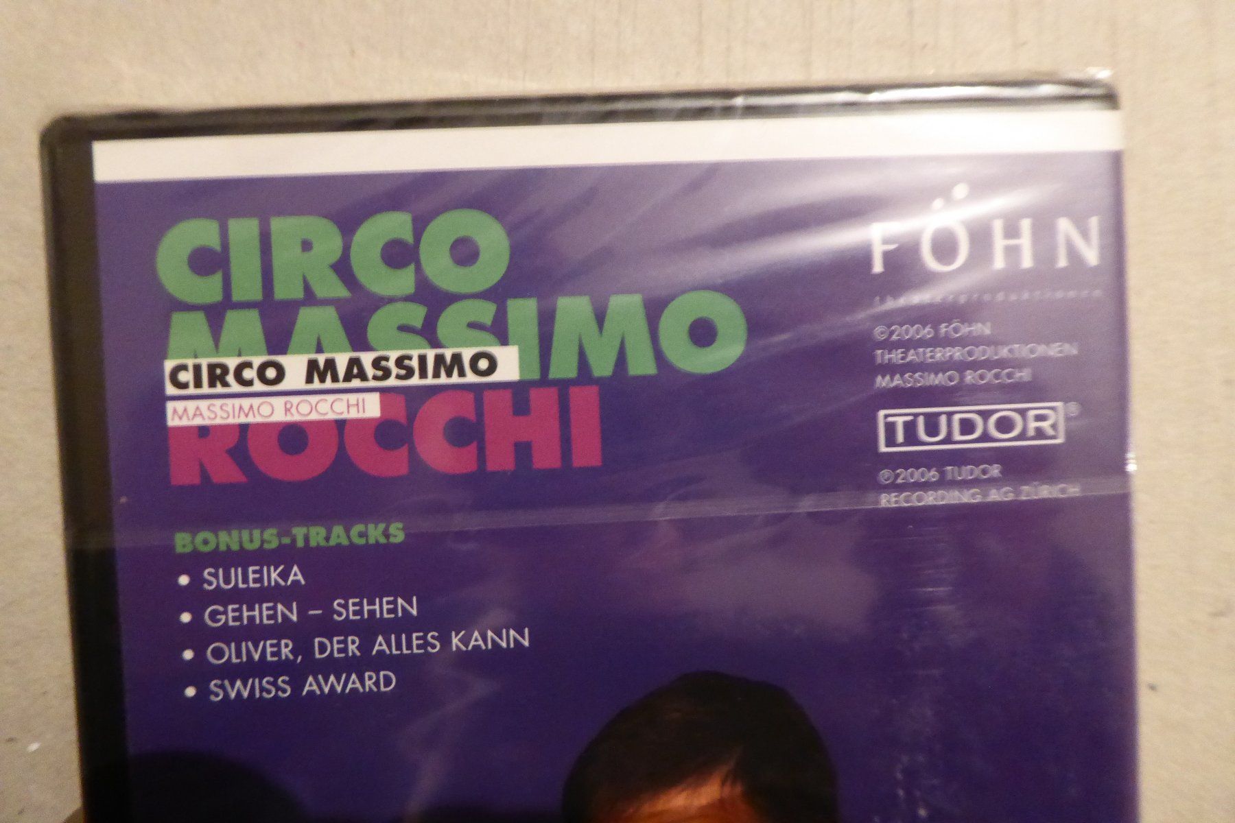 Tutti i DVDs: DVD Schweizer Comedy Massimo Rocchi OVP Circo Massimo – Nuovo e nell'imballaggio originale da Allschwil venduto da Summelsarium 3