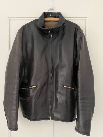 Jacke Herren "Roadster" Pferdeleder – Hack Lederware