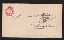 Tüblibrief , Brig VS , 16.V.1874