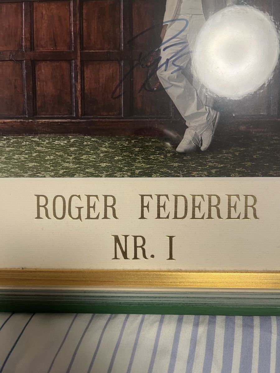 Foto & Immagini: Roger Federer Bild Signiert Unikat 1/1 – Usato da Frauenfeld venduto da Ramonn 2