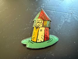 Seltener Pin Motiv "Kapellbrücketurm" - Originell & Witzig!