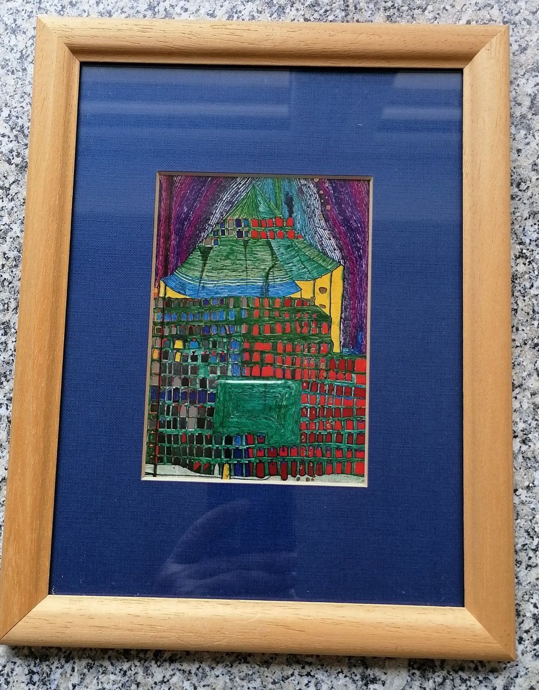 Foto & Immagini: Hundertwasser Kunstdruck – Usato da Wädenswil venduto da bas_yfh5