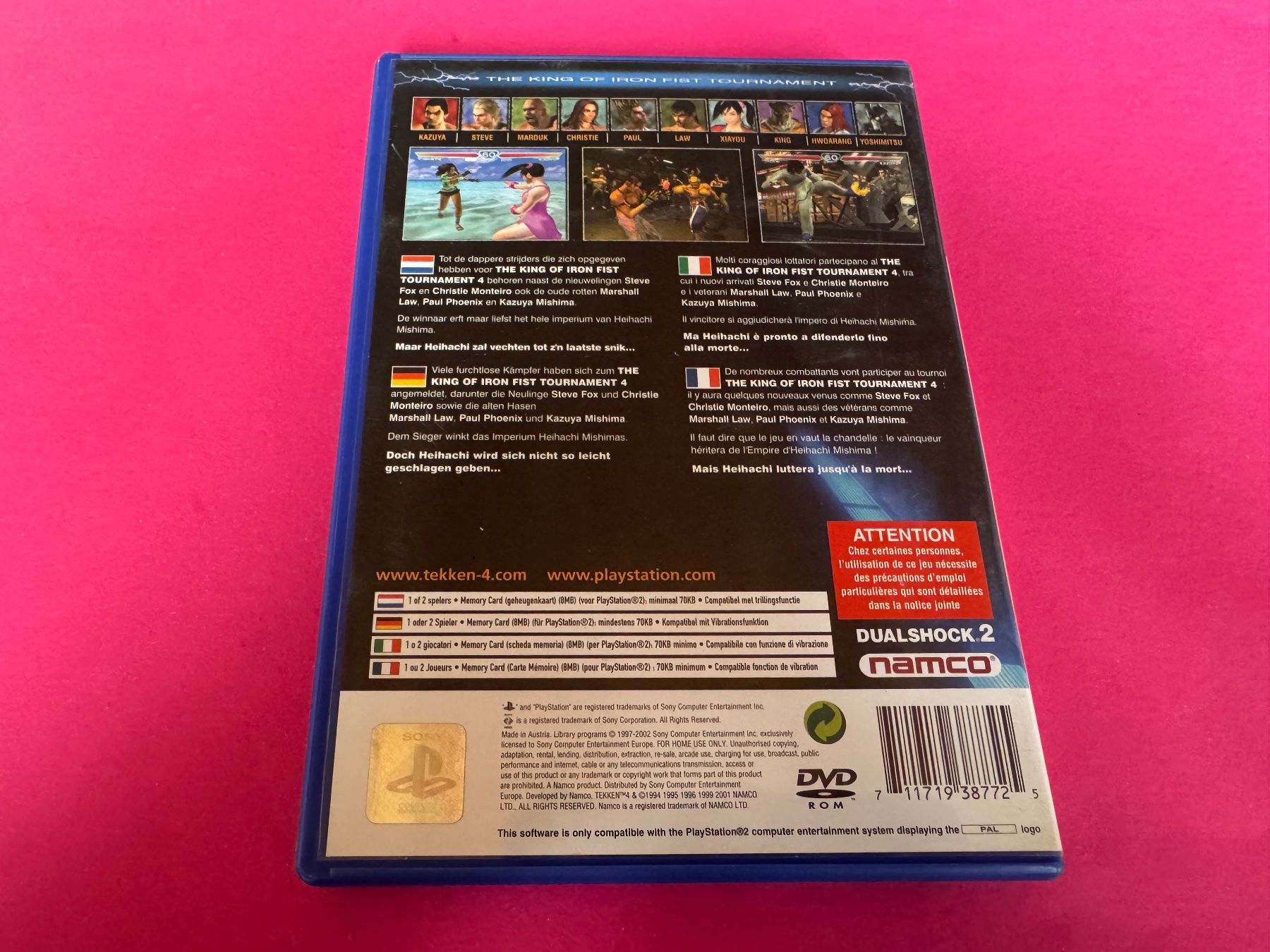 Sony Giochi: TEKKEN 4 SPIEL FÜR PS2 – Usato da Hägendorf venduto da Briansgameshop 3