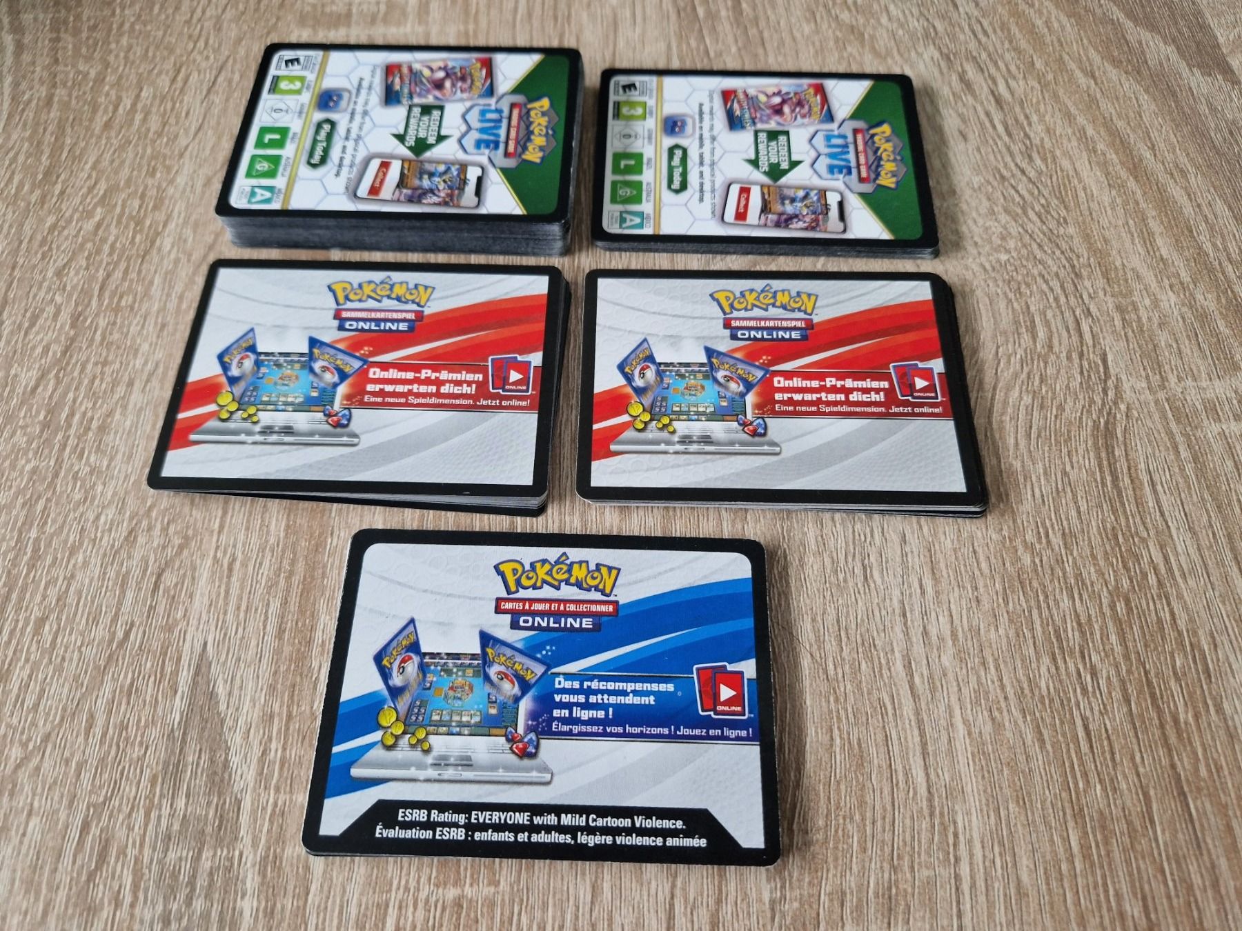 Pokémon Carte collezionabili: TCG Pokémon Online-Code-Karten aus verschiedenen Sets – Nuovo (secondo la descrizione) da Rebstein venduto da Ajs_Toy_Palast_1
