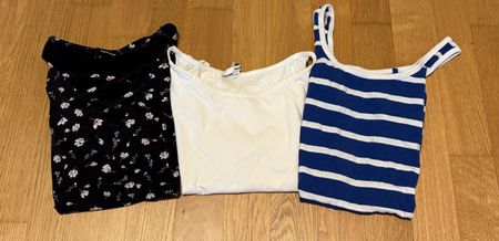 Sommerliche Tops / Shirts: 3 Stk. Grösse S