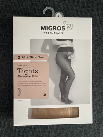 Schwangerschaftsstrumpfhose 2 Stück neu