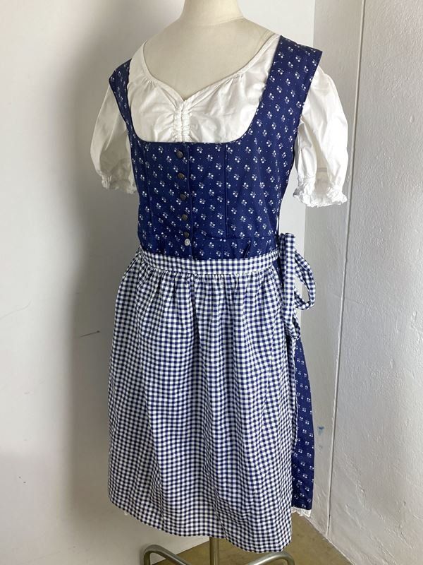 Vestiti: DER WILDSCHÜTZ | Dirndl | Grösse: 44/46 | Blau – Usato da Wittenbach venduto da Restwert_St-Gallen 2