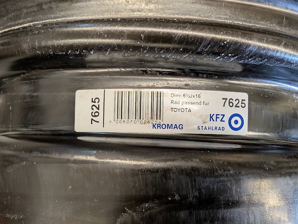 Felgen: 4 Toyota Originalfelgen – Gebraucht aus Baar von Rbelcanto