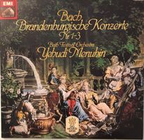Bach – Brandenburgische Konzerte Nr. 1-3 (LP,Yehudi Menuhin)
