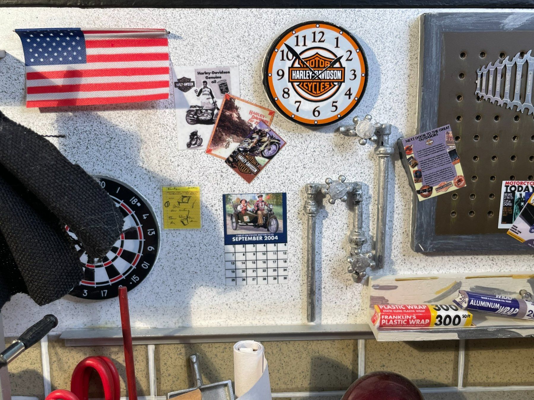 Franklin Mint Kit di modellismo & Modellini statici: Franklin Mint 1948 Harley Davidson Panhead inkl. Garage – Nuovo (secondo la descrizione) da Bättwil venduto da Samuel_Wyss 2