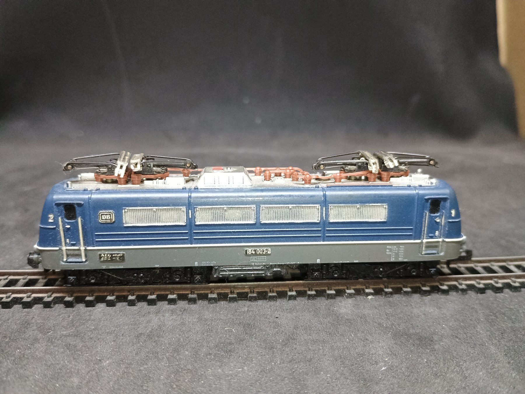 Trix Modellini di ferrovie: Spur N DB BR 184 E-Lok – Usato da Bätterkinden venduto da hobbycha 5