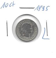 Monnaie Suisse: 0.10 Fr 1895