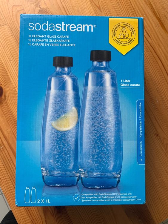 Soda Stream Glas Flaschen Kaufen auf Ricardo