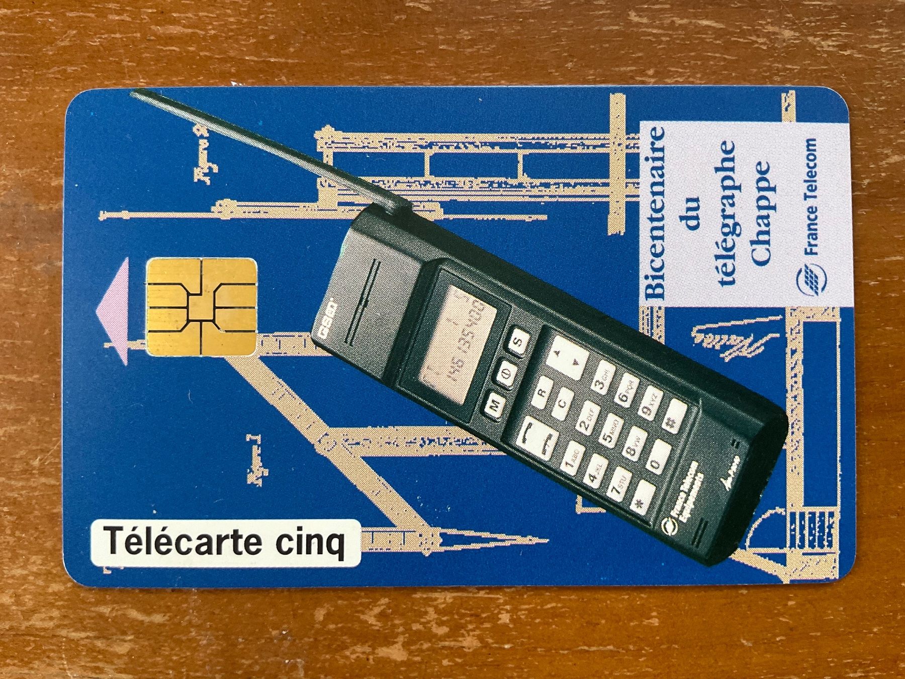 Schede telefoniche: Telefonkarte Frankreich Chappe – Usato da Zürich venduto da Tolima194
