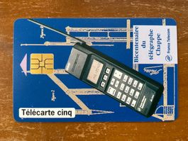Telefonkarte Frankreich Chappe