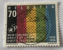 CH Briefmarken mit Stempelt  