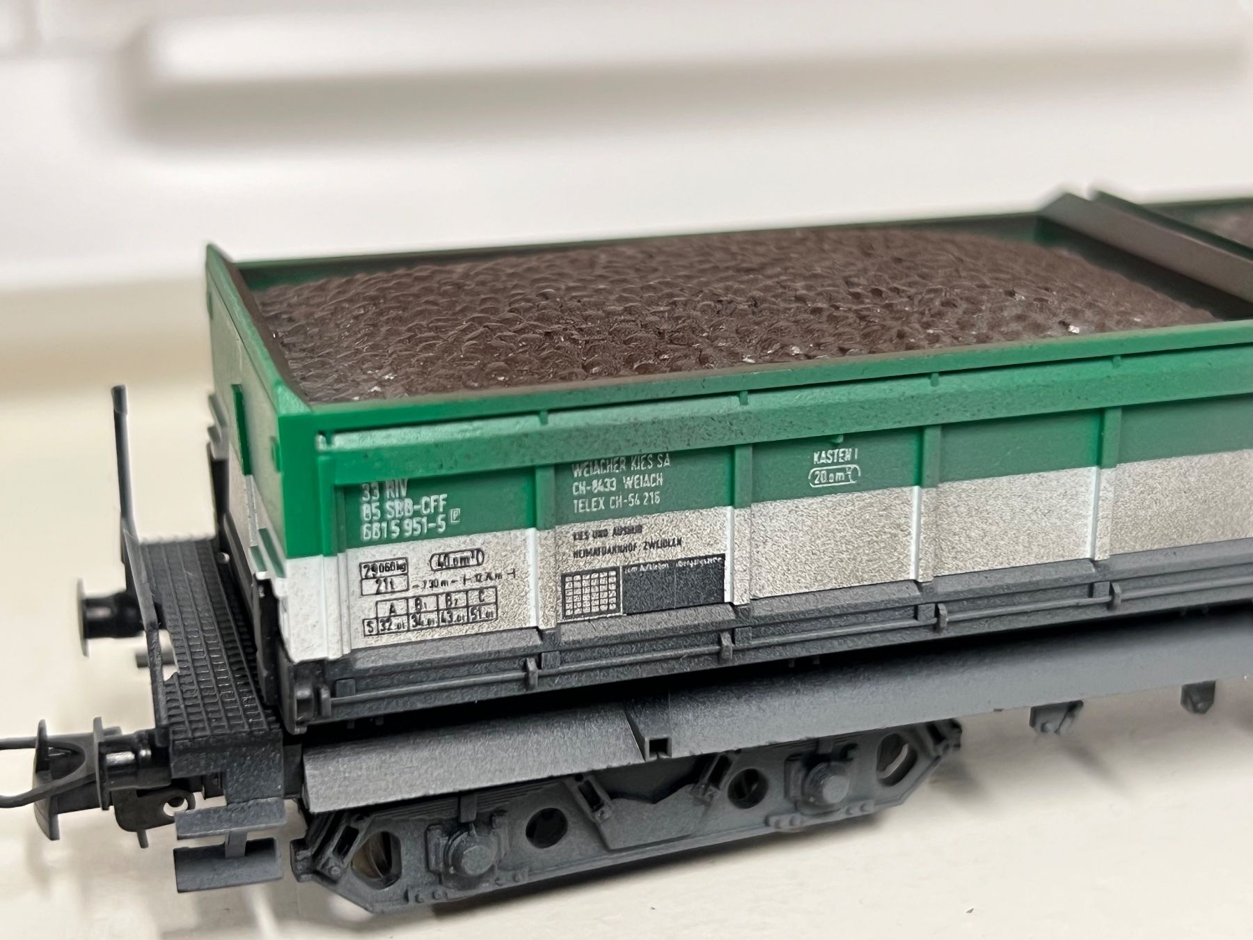 Liliput Modellini di ferrovie: Liliput WEIACHER KIES  H0 SBB DC – Nuovo (secondo la descrizione) da Geroldswil venduto da TopTrain54 3