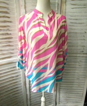 Gr. 36 leichte Bluse oversize Schnitt BLICKFANG