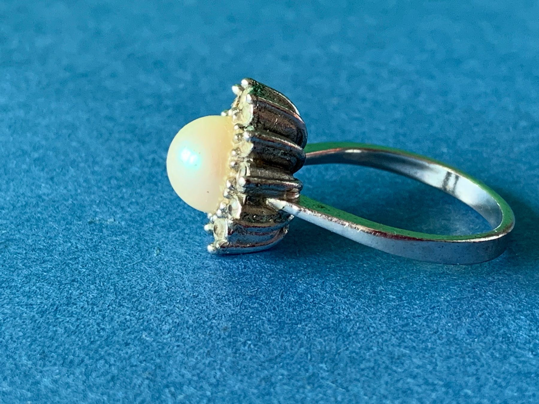 Anelli: Perlenblume Fingerring (55/17) – Usato da Dittingen venduto da Bijoubelle 6
