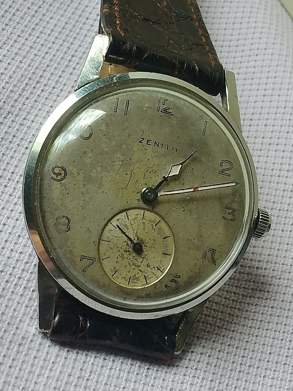 Zenith Orologi: Zenith Antik handaufzug 34 mm läuft Super  – Usato da Agno venduto da sam2608 2