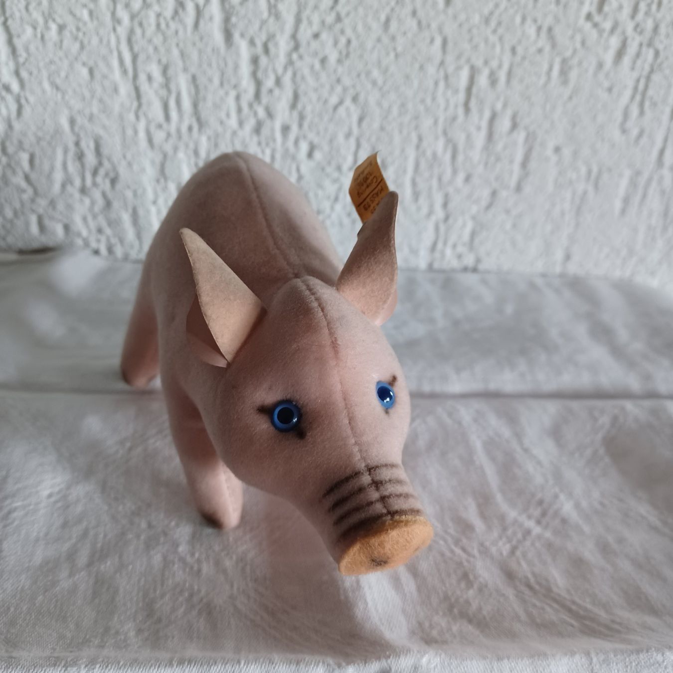 Steiff Spielzeuge: Steiff Schweinchen 10 cm gross um 1970 – Gebraucht aus Abtwil SG von luupsy 1